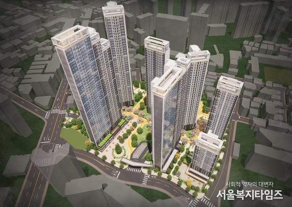 창동상아1차아파트 재건축 조감도