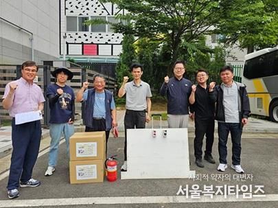연수구시설안전관리공단, '화재예방 소화스티커'전기화재 선제 대응