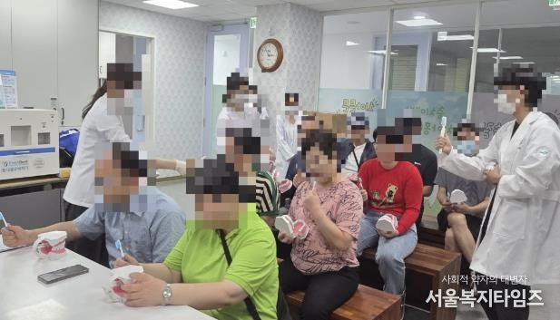 재가 정신질환자 통합 건강관리 프로그램 운영 모습