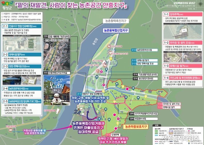 ‘농촌공간정비사업(농촌특화지구형)’공모 최종 선정
