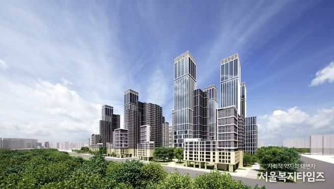 목동13단지아파트 재건축 정비사업 조감도