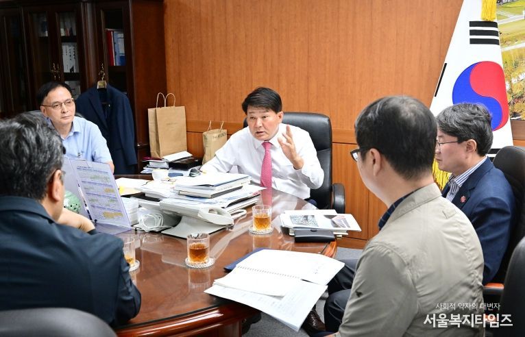 이성룡 의장, 구삼호교 붕괴 현장 방문 및 시 관계부서 간담회