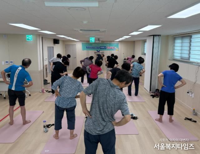통합건강2센터, 어르신 건강교실 마무리
