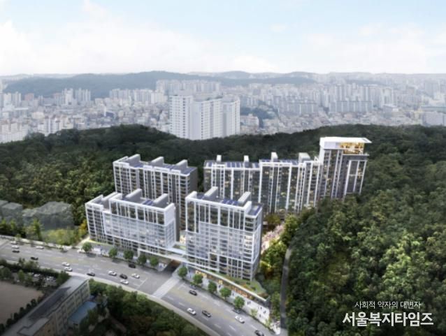 목동우성아파트 리모델링 조감도