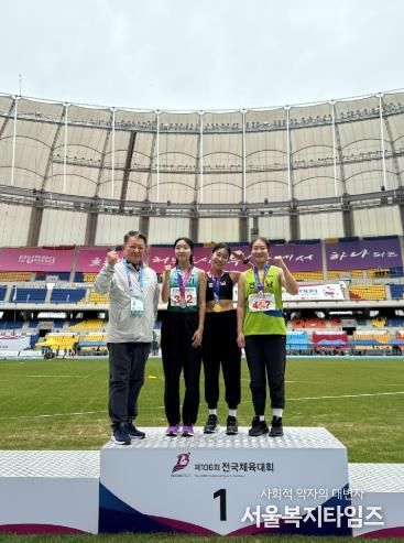 광양시청 직장운동경기부, 제106회 전국체육대회서 시 위상 빛냈다 - 체육과(육상 100m 허들).