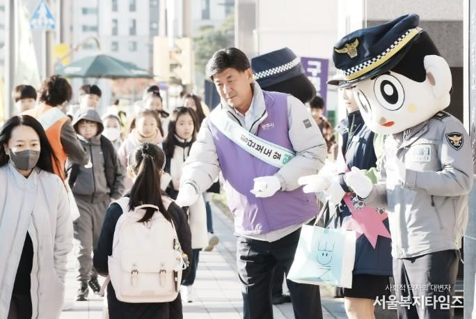 광주시, 어린이 교통사고 예방 위한 ‘학교 순회 교통안전 캠페인’ 실시