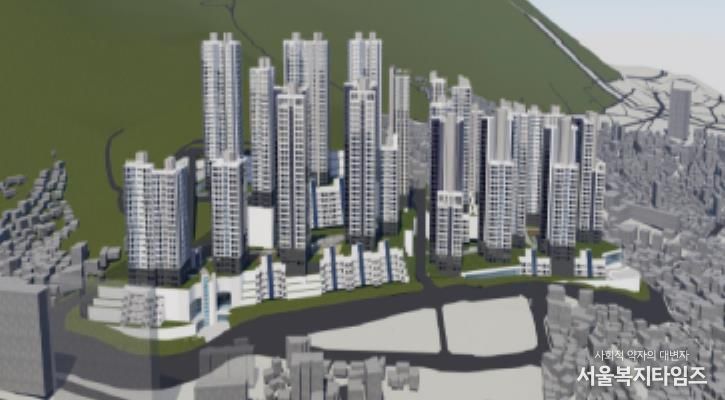 (가칭)수정4구역 조감도(안)