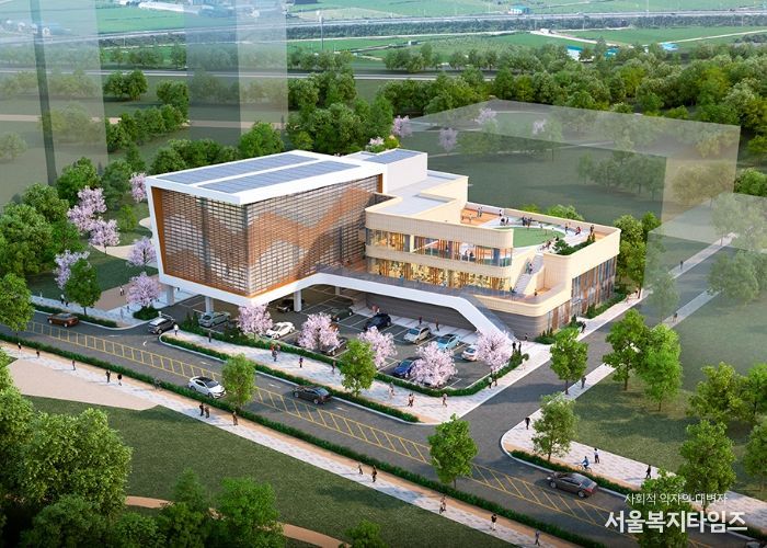 과천시 지식정보타운 문화체육시설 조감도
