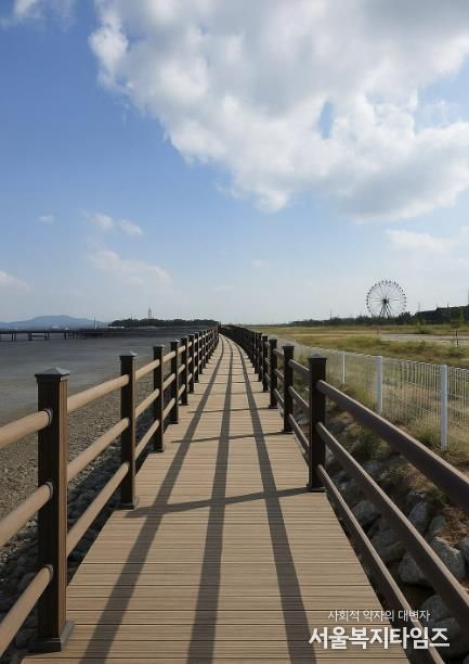 삽교호~음섬포구 해안둘레길 경관 사진