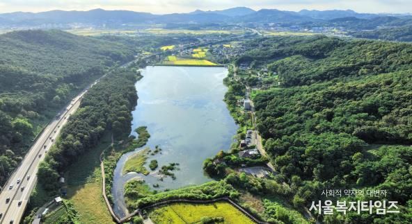 오산시, 서랑저수지 힐링공간 조성사업 착공식 추진