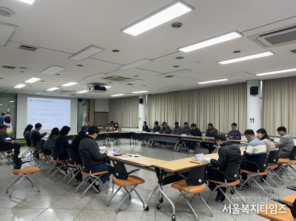 안산도시공사 본사에서 진행 중인 기능연속성 계획 훈련 모습. (사진=안산도시공사 제공)