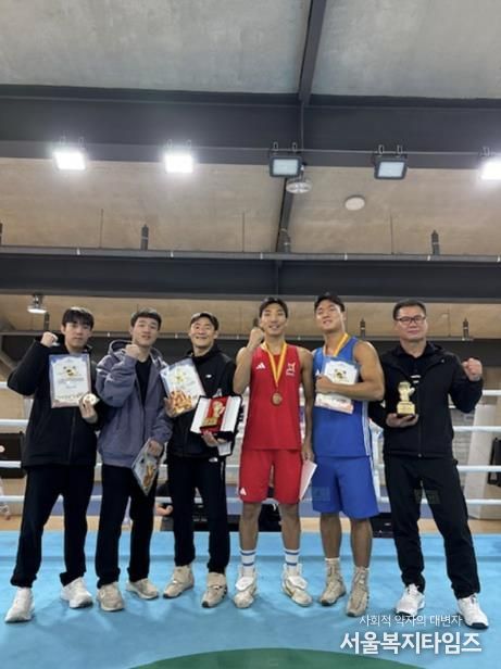 광주시청 복싱팀, 제13회 한국실업복싱협회장배 전국실업복싱대회 단체전 1위 쾌거