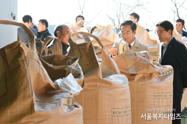 거창군, 2025년산 공공비축미곡 첫 매입 시작