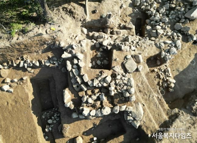 이성산성 항공사진