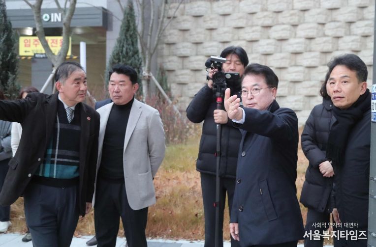 학곡지구 교통 혼잡지역 현장 방문