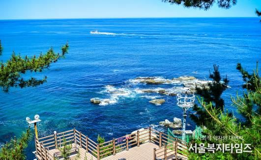 속초시 바다향기로 전경