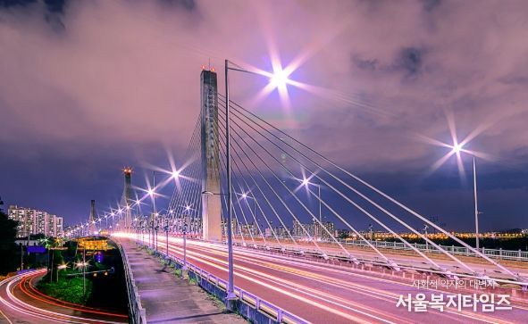 운남대교 야경