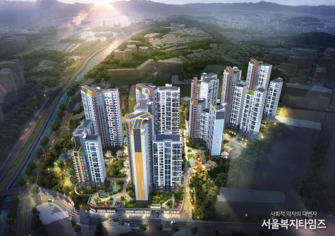 월계동신 재건축사업 조감도