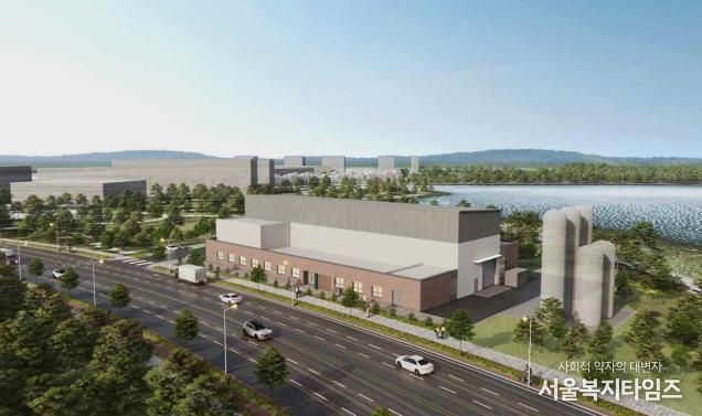 초전도 도체 시험설비 실험동 조감도