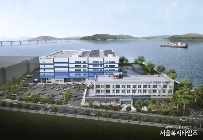 해양수산산업 국비 확보 사진-국립김산업진흥원 조감도