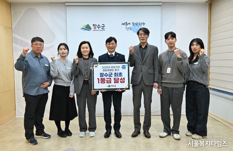 종합청렴도 평가 1등급 달성