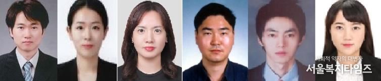 밀양시 2025년 하반기 적극행정 우수공무원 6명(왼쪽부터 건설과 이영호 주무관, 환경관리과 윤정혜 주무관, 감염병관리과 박진희 주무관, 하남읍 안종정 건설담당, 건축과 이선기 주무관, 관광진흥과 이영득 주무관)