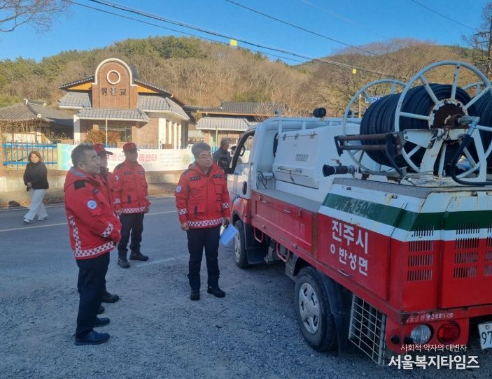 박일동 진주시 부시장, 산불대응태세 현장점검