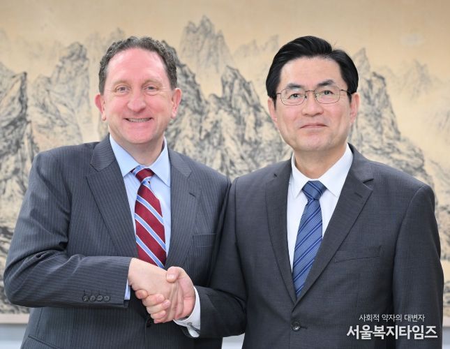 James Heller 주한미국대사대리 접견