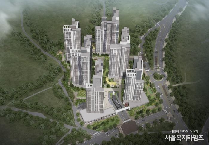 함창 윤직 공동주택 조감도