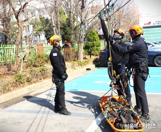 지반침하 현장대응능력 강화 위한 특별훈련